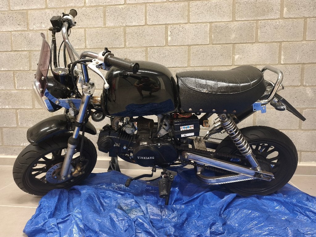 Gorilla 125 met 140blok, Ophalen, 1 cilinder, 11 kW of minder