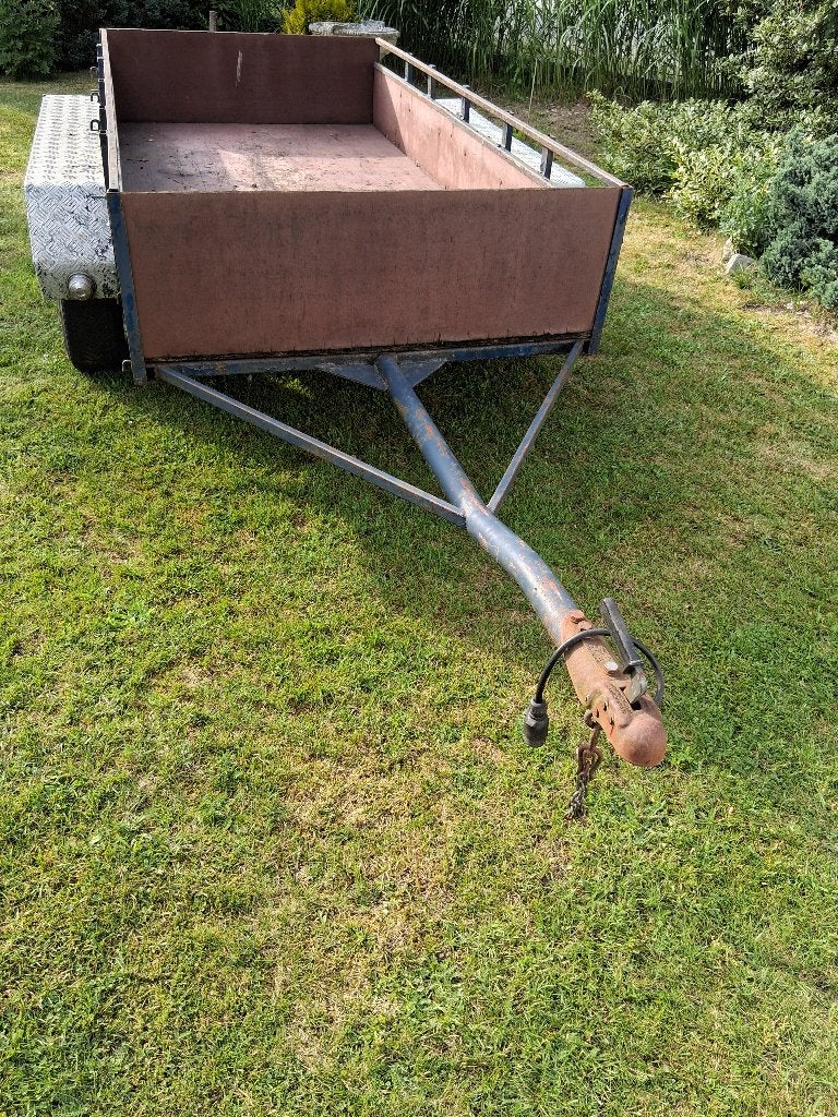 dubbelas aanhangwagen € 450.00, Auto diversen, Ophalen, Gebruikt