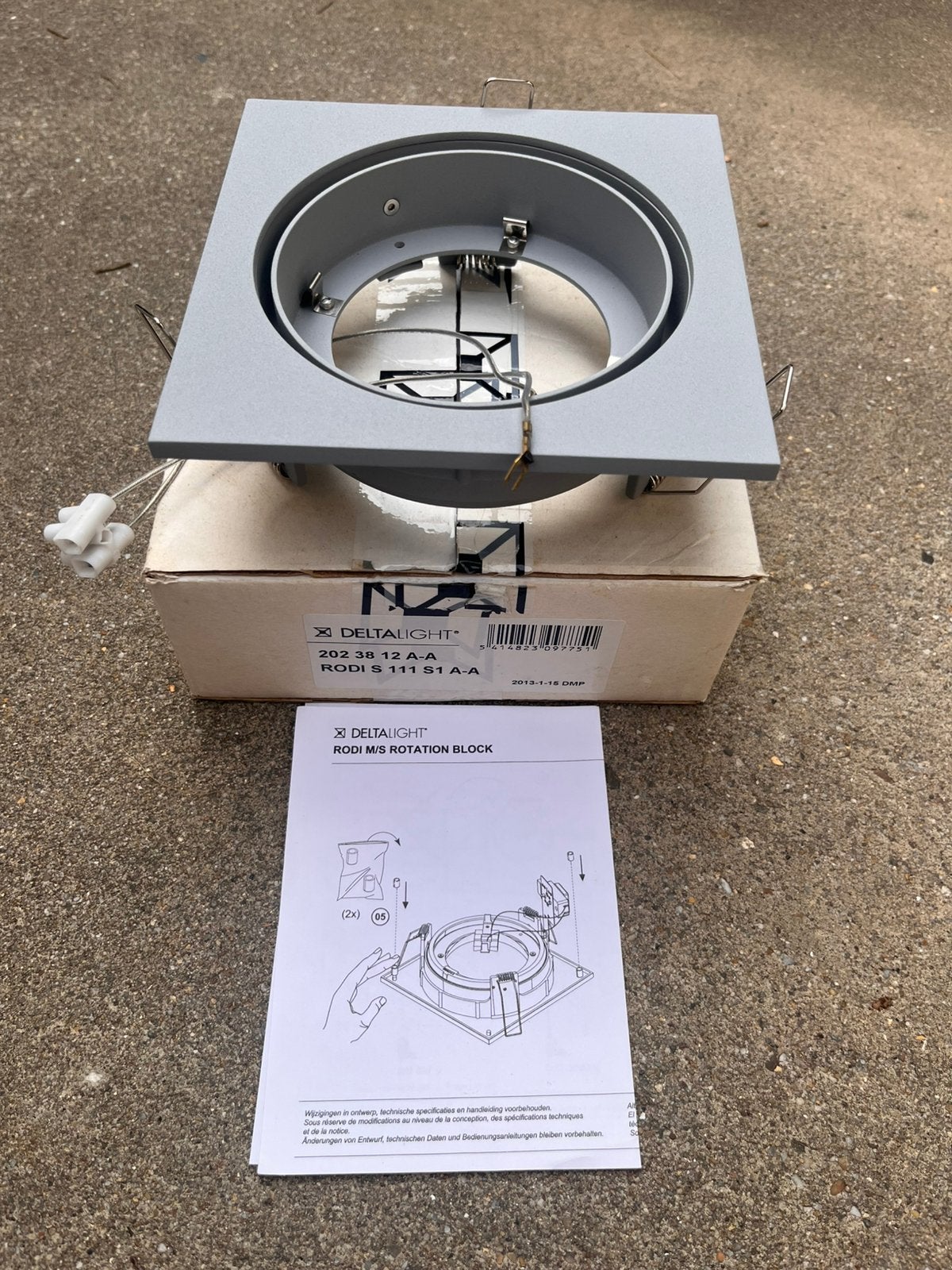 Armatuur plafondspot deltalight Rodi s111, Ophalen, Nieuw
