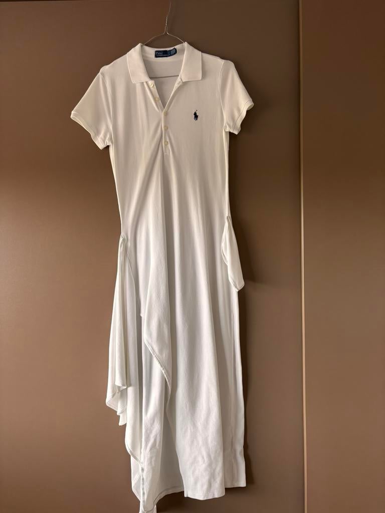 Wit kleedje Polo Ralph Lauren - maat S, Kleding | Dames, Wit, Ophalen of Verzenden, Maat 36 (S), Gedragen