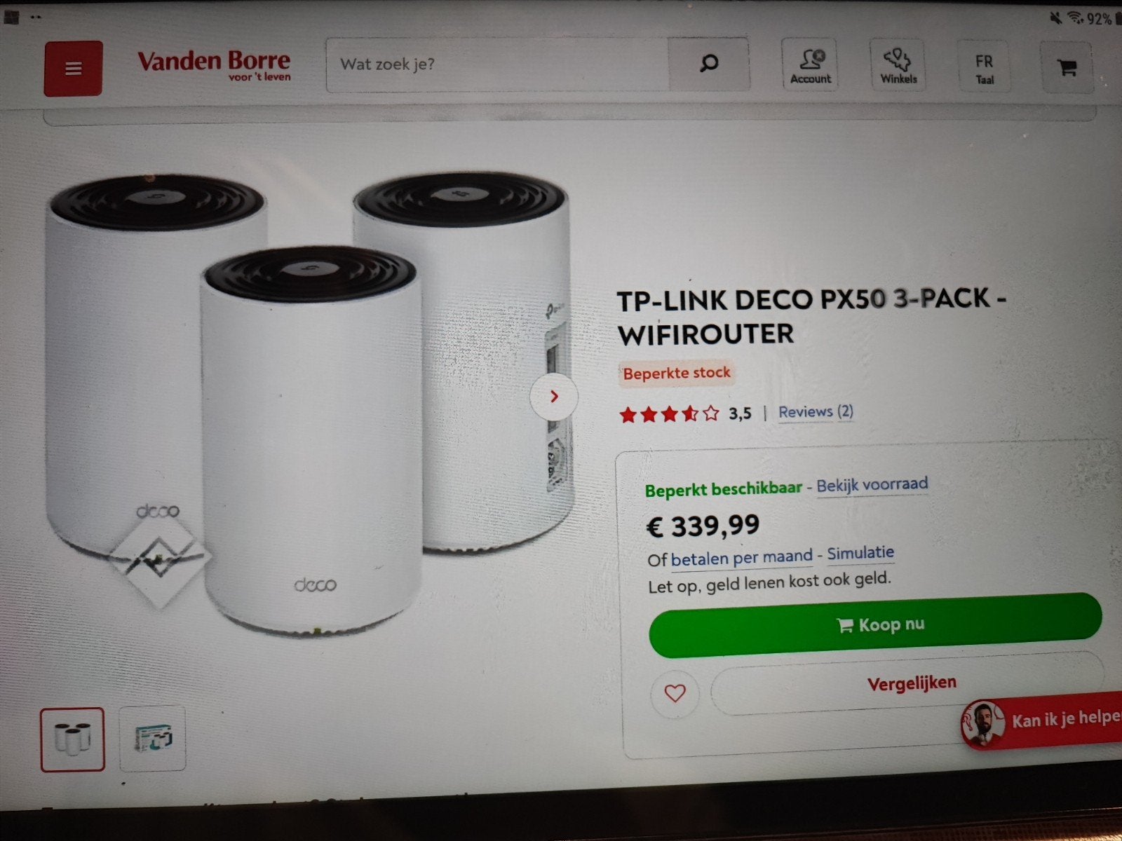 WIFI-ROUTER, Computers en Software, WiFi-versterkers, Ophalen of Verzenden, Nieuw