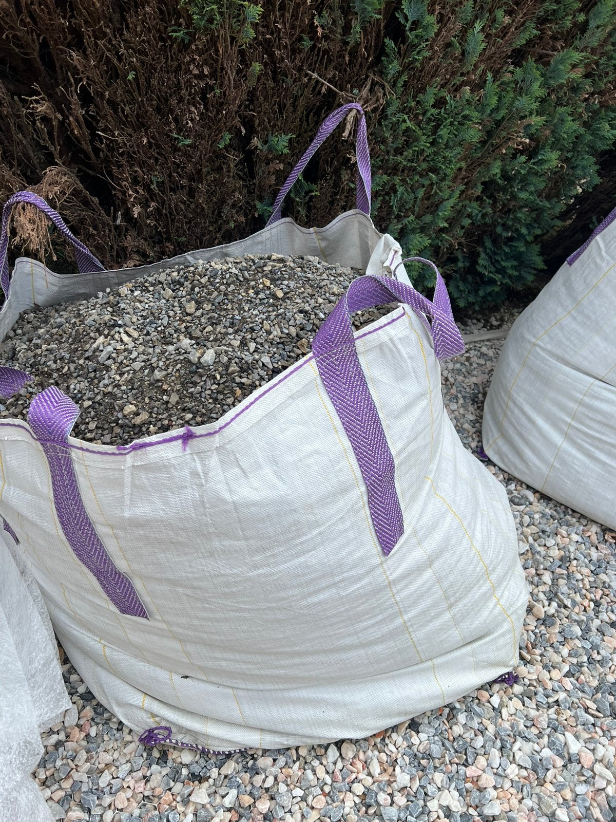 Gravier a donner 2 big bag, Tuin en Terras, Zand, Ophalen, Zo goed als nieuw