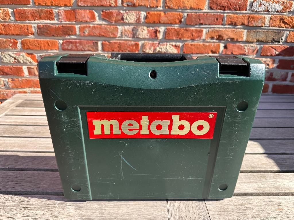 Metabo gereedschapskoffer, Ophalen, Gebruikt