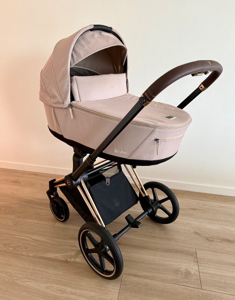 Cybex Priam Platinum Rose Gold, Gebruikt, Met reiswieg, Ophalen, Kinderwagen