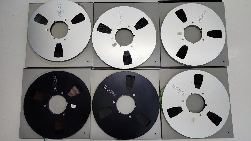 5x Revox 26,5cm Reel to Reel spoelen / Bandopnemer REVOX Zwa, Ophalen of Verzenden, Onderdeel