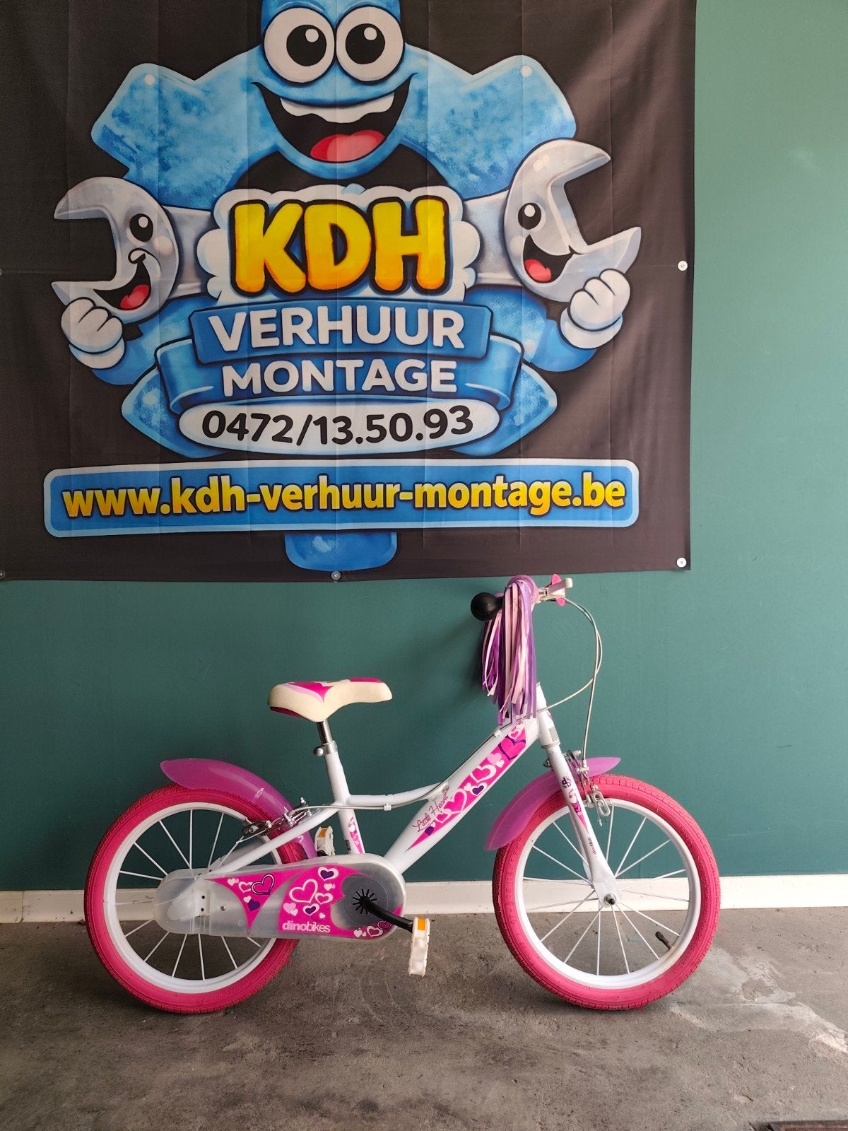 kinderfiets 16inch, Fietsen en Brommers, Ophalen, O, Velgrem, O