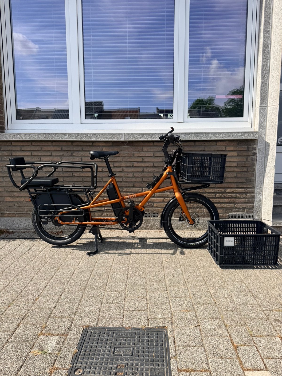 VELLO SUB (longtail compact), Fietsen en Brommers, Elektrische fietsen, Ophalen, Zo goed als nieuw