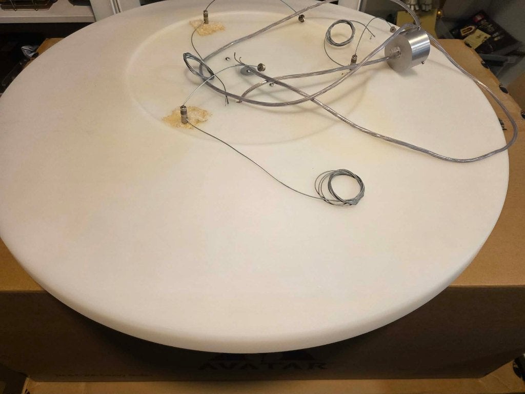 Hanglamp LED multicolor UFO plafondlamp !!!, Ophalen, Gebruikt