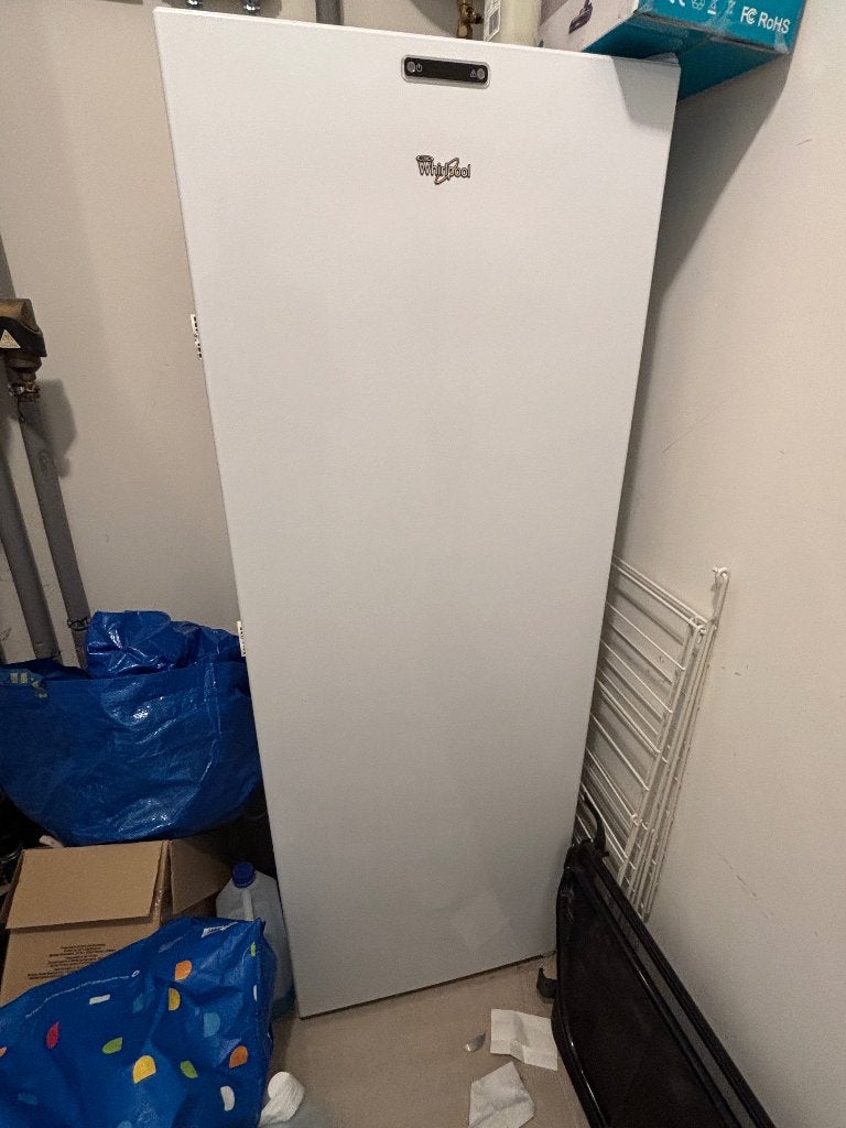 Congélateur Vertical Whirpool (En Panne), Electroménager, Congélateur, 160 cm ou plus, Enlèvement, Ne fonctionne pas