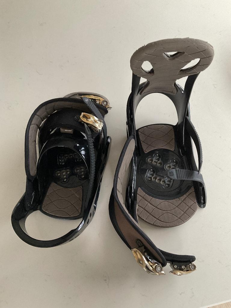 Burton custom snowboard binding, Ophalen, Gebruikt, Bindingen