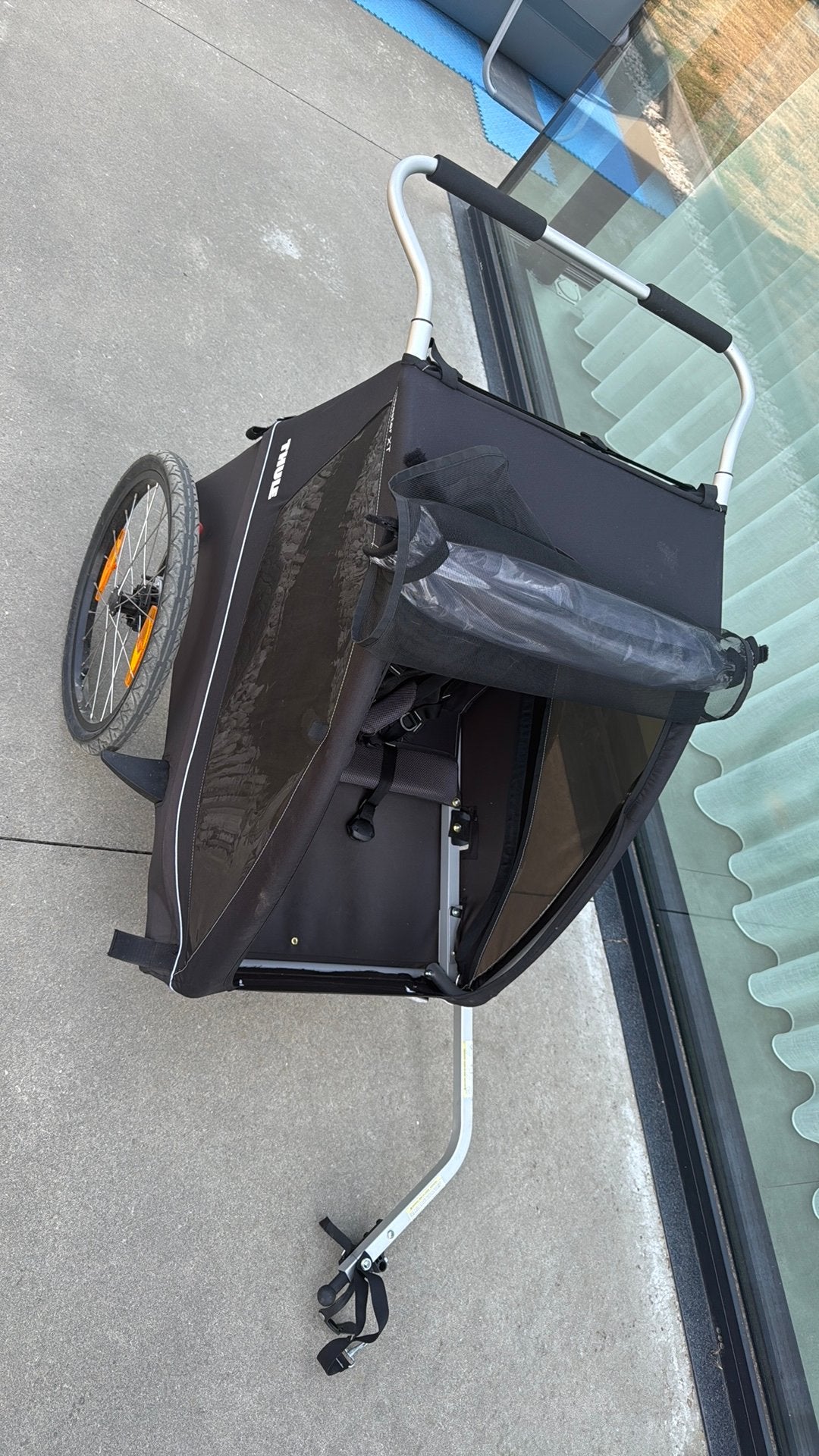 Thule coaster XT in super goede staat!, Ophalen, Zo goed als nieuw, Kinderkar, 40 tot 60 kg