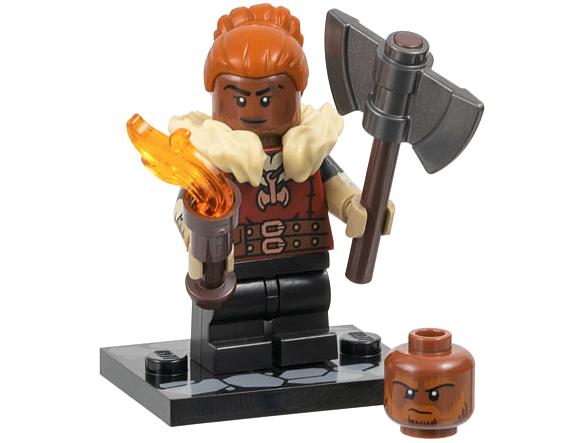 CMF Dungeons & Dragons 71047-coldnd-1 Dwarf Barbarian-Nieuw, Nieuw, Ophalen of Verzenden, Minifiguren serie, Complete set