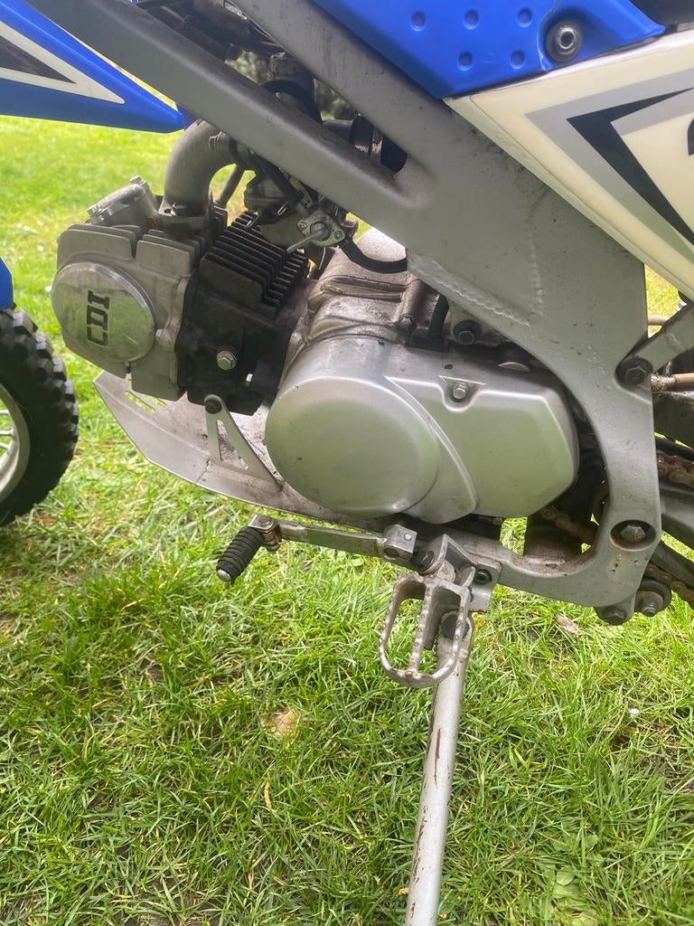 125 cc pitbike, Ophalen