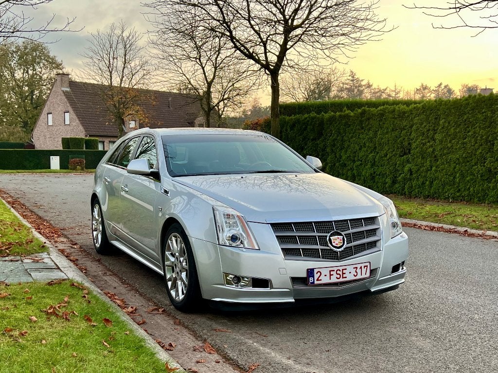 Cadillac CTS Wagon 3.6 Luxury lichte vracht, Autos, Cuir, Achat, 2 places, Noir