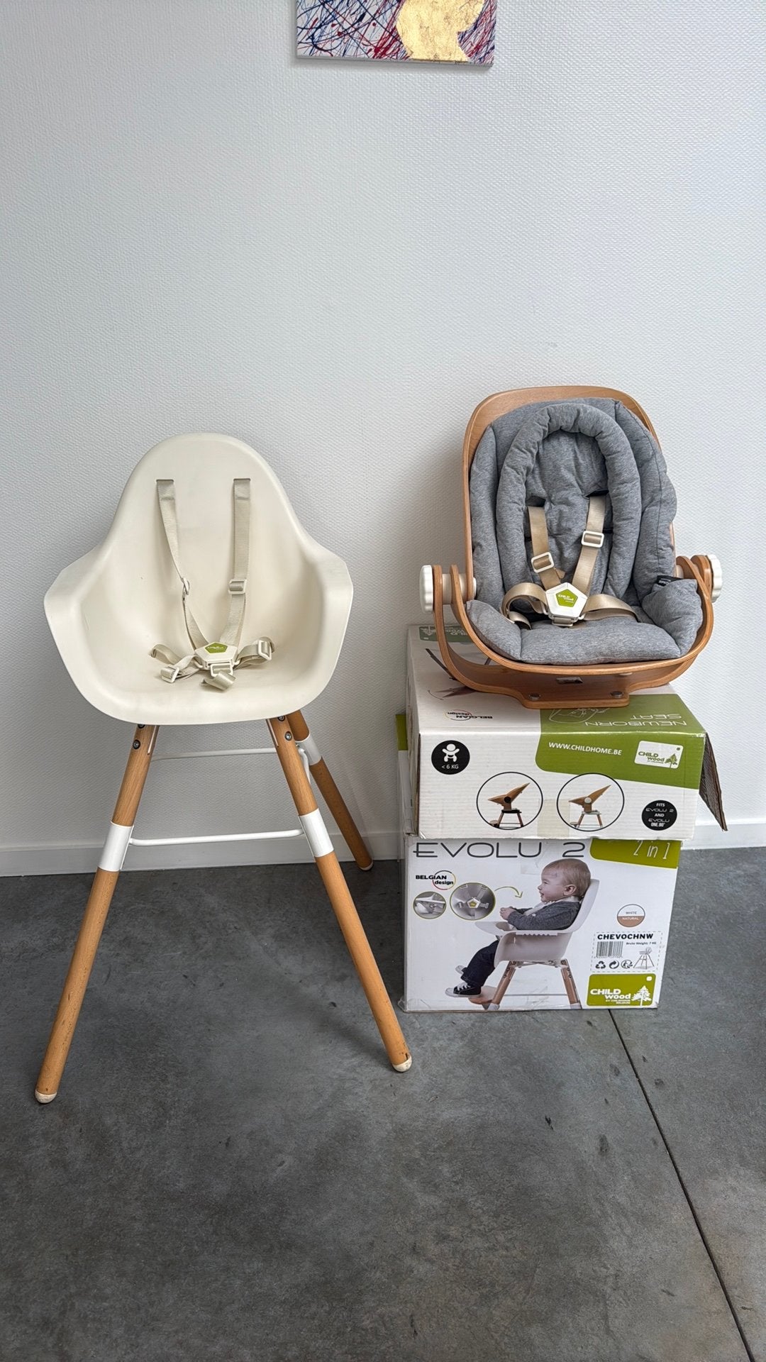 Childwood Evolu 2 en Newborn seat, Kinderen en Baby's, Ophalen, Zo goed als nieuw, Stoel(en)