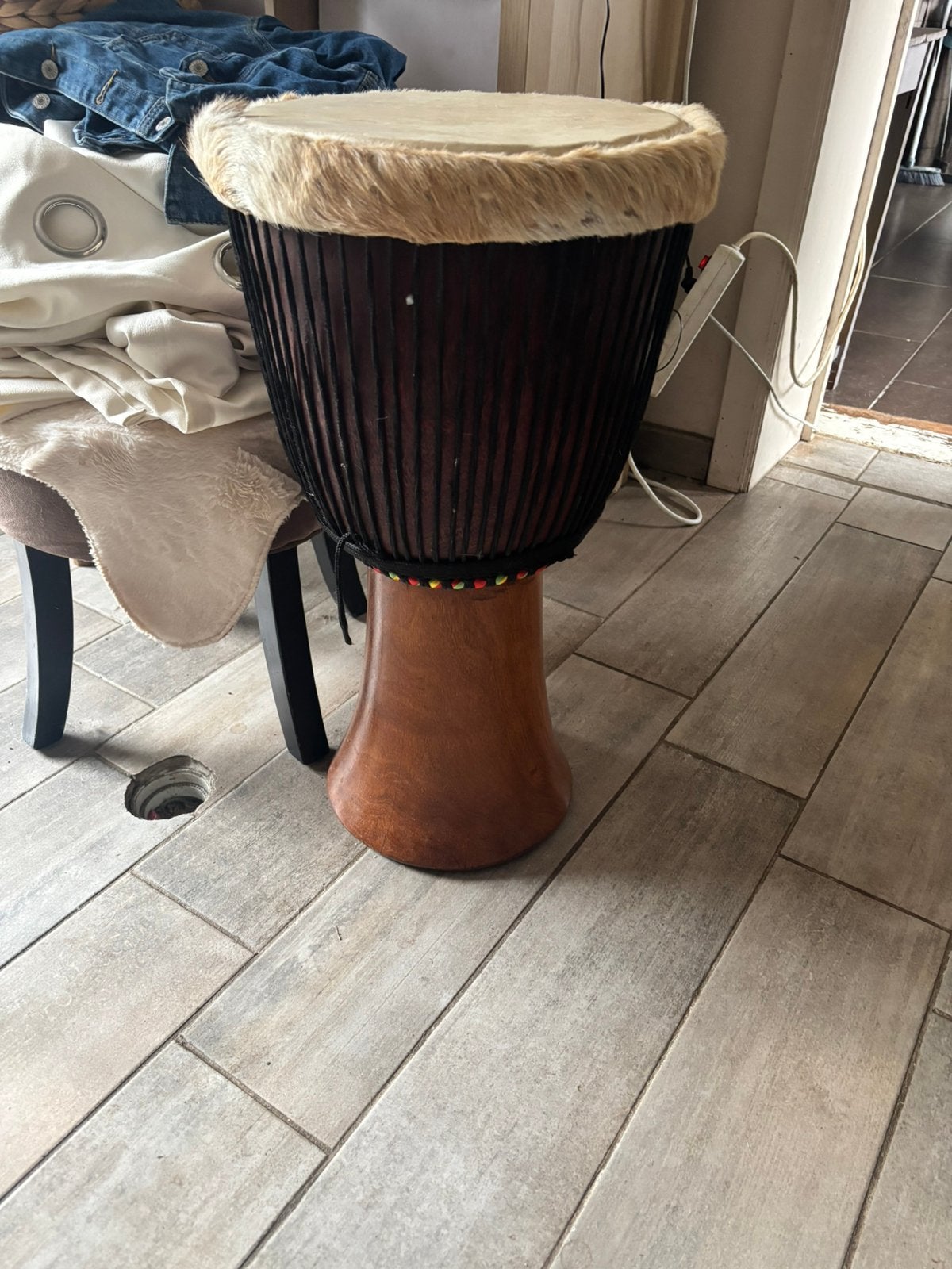 Djembé, Senegal, Muziek en Instrumenten, Percussie, Ophalen, Zo goed als nieuw