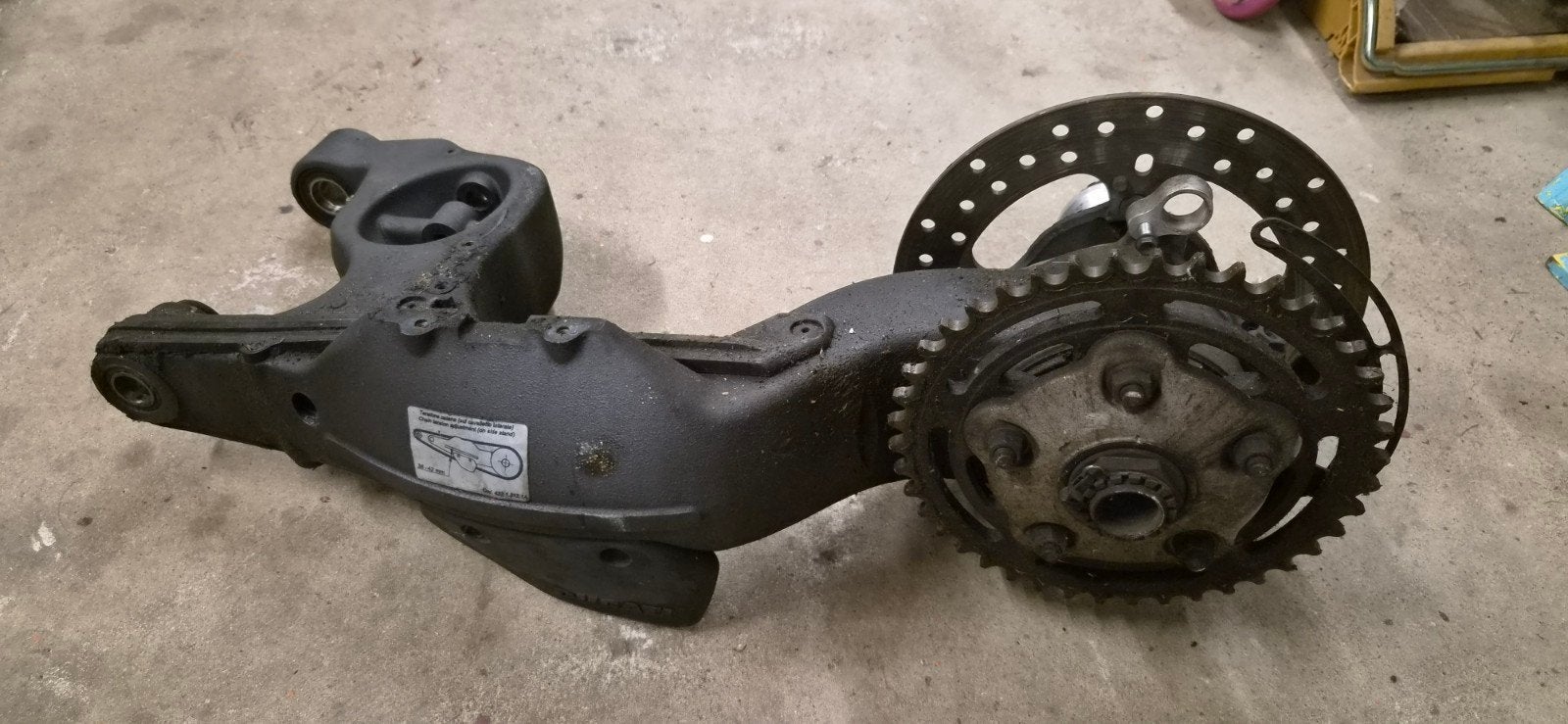 Achterbrug swing arm Ducati Multistrada 1000 1100, Motoren, Ophalen of Verzenden