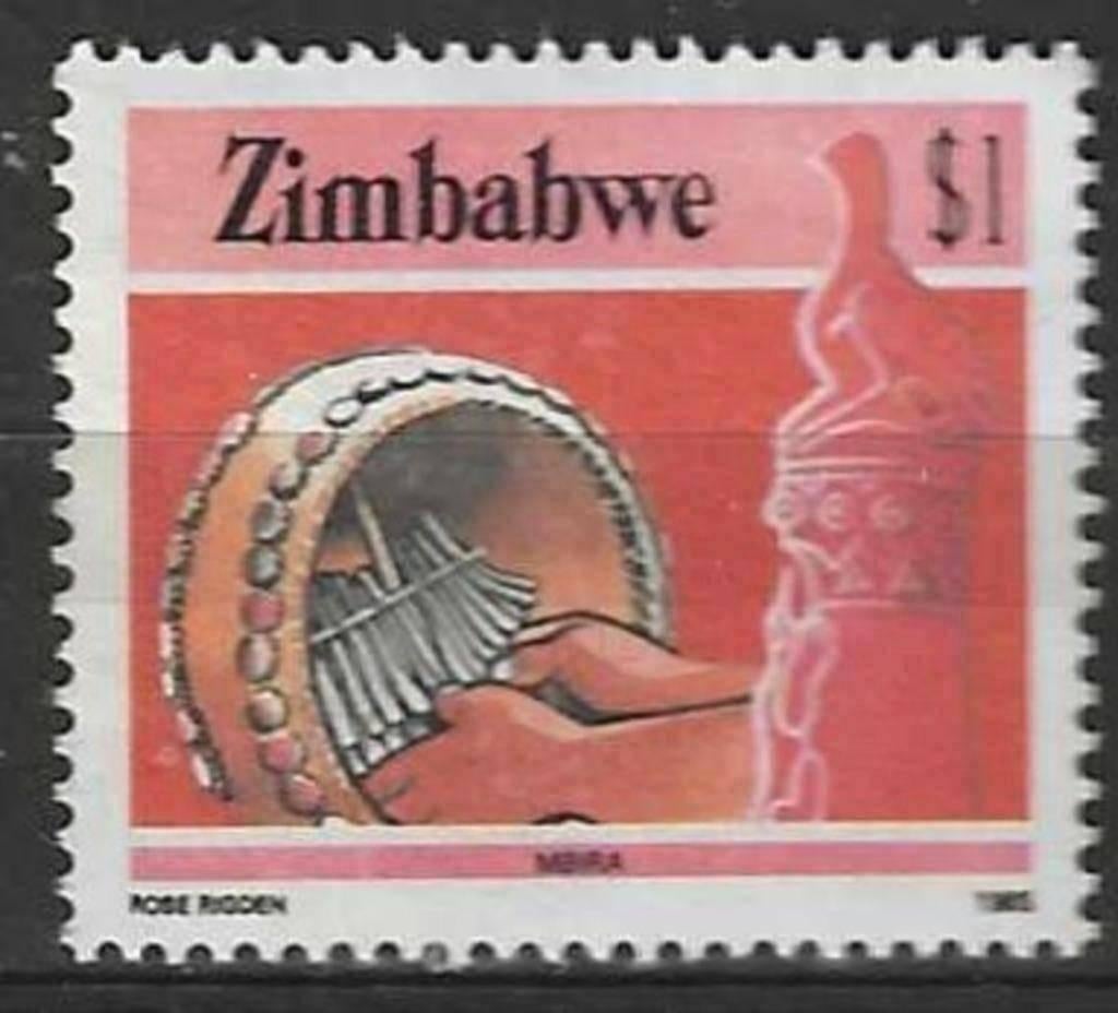 Zimbabwe 1985 - Yvert 102 - Het leven in Zimbabwe (ST), Verzenden, Zimbabwe, Gestempeld