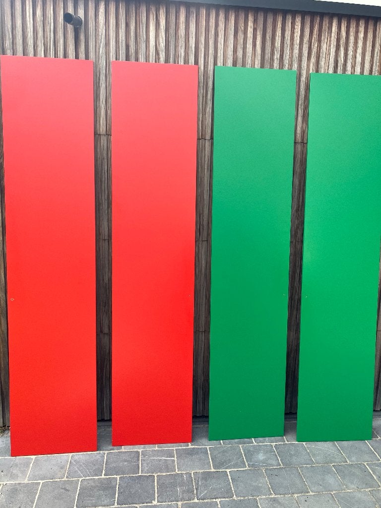 4 deuren Forsand voor Pax IKEA kast 50x229, Huis en Inrichting, Ophalen, 200 cm of meer, Rood en groen, 50 tot 100 cm
