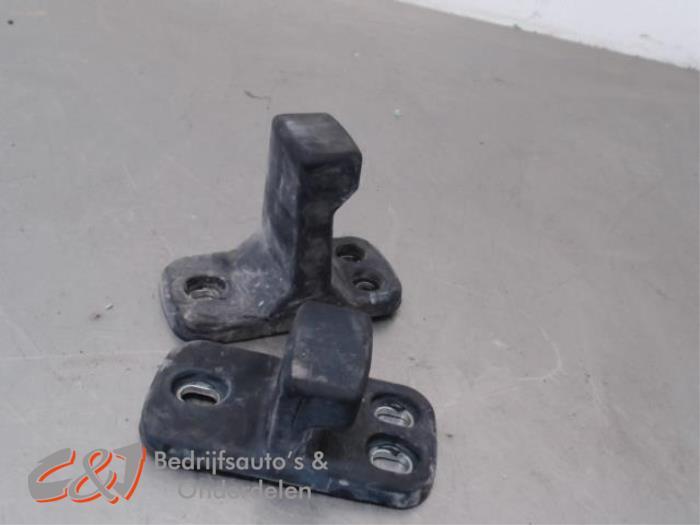 Schuifdeur Rubber rechts van een Volkswagen Crafter, Gebruikt, -, Volkswagen, -