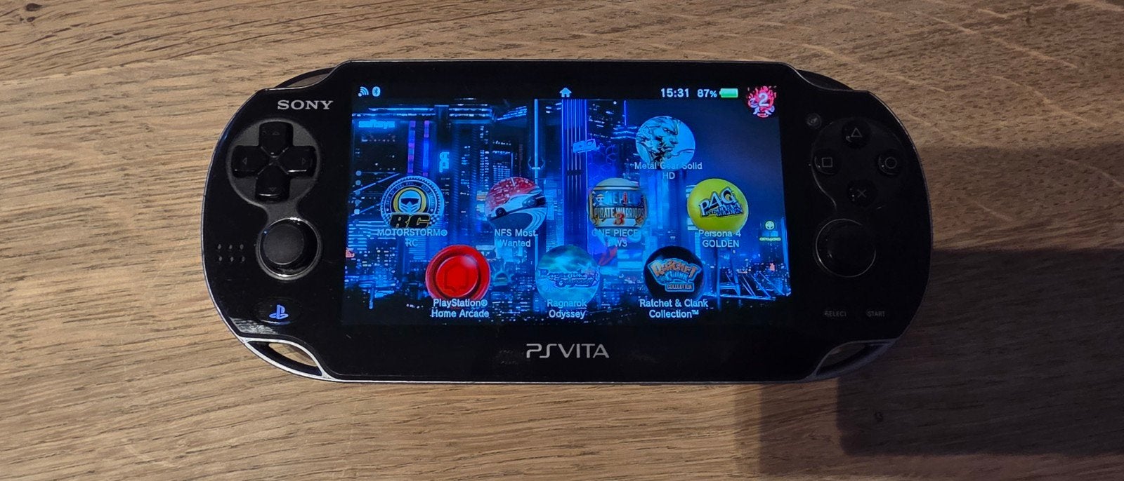 Ps vita oled met mod 128gb, Ophalen of Verzenden