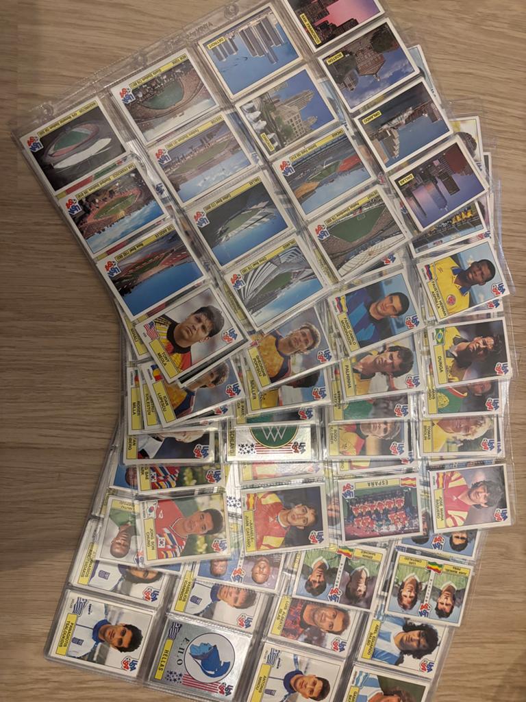 Ensemble complet Panini USA 1994, Collections, Articles de Sport & Football, Comme neuf, Enlèvement ou Envoi