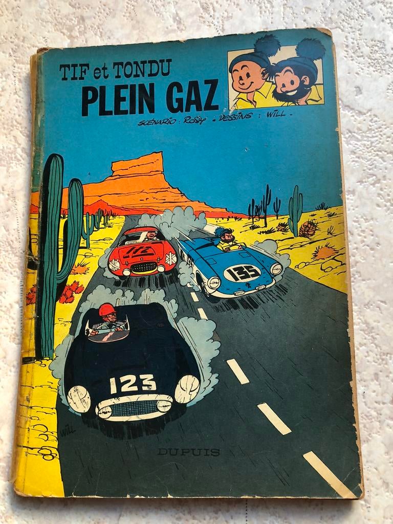 Tif et Tondu plein gaz. 1959, Enlèvement ou Envoi, Utilisé
