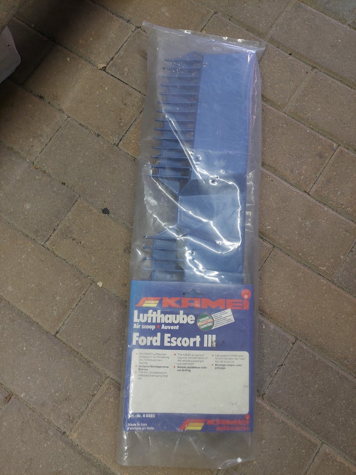 Xr3i escort, Ophalen