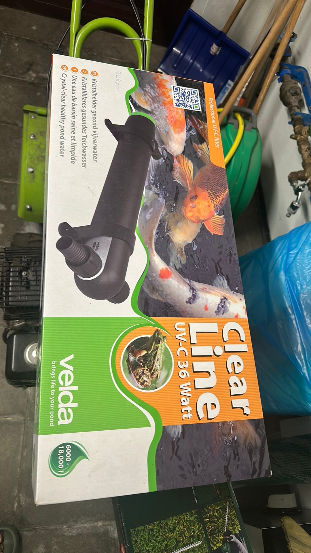 Velda clear line UV-C vijverfilter nieuw, Tuin en Terras, Ophalen of Verzenden, Nieuw, Vijverfilter