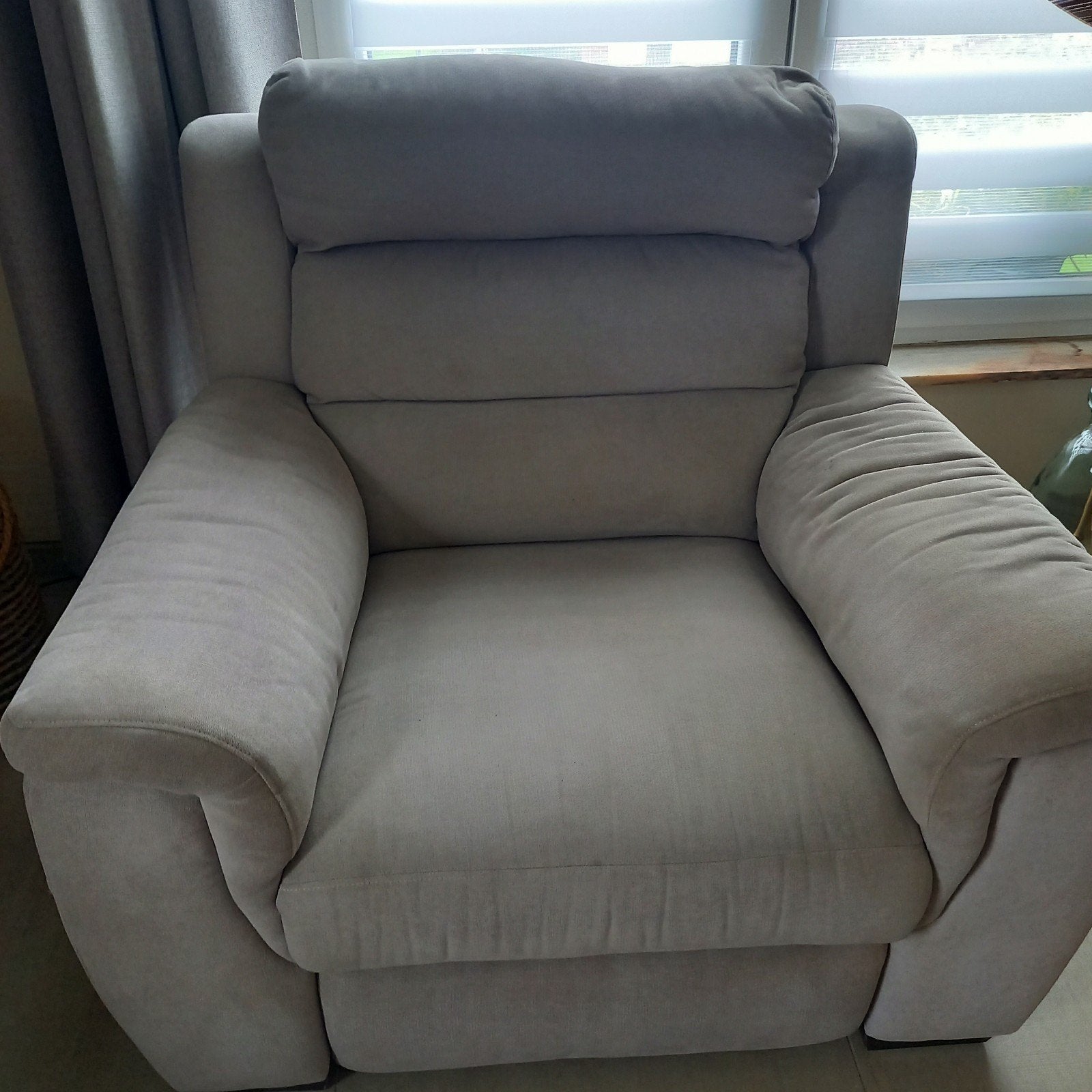 fauteuil relax électrique 150€, Maison & Meubles, Enlèvement, Utilisé, Tissus