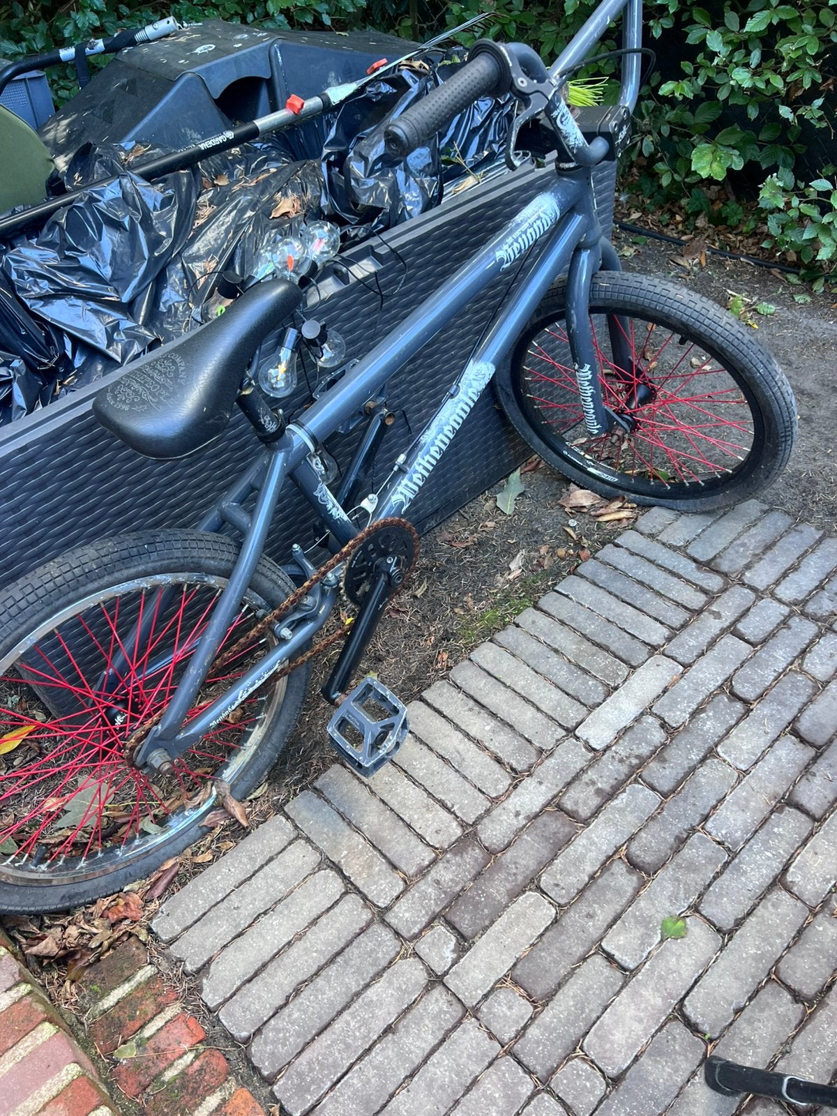 Vélo BMX avec volant haut, Enlèvement, Utilisé, 16 à 20 pouces
