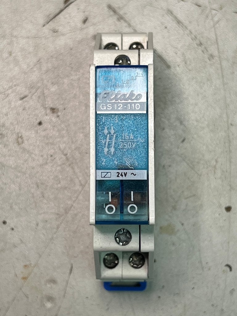 Eltako Rolluiksturing GS12-110-24, Doe-het-zelf en Bouw, Ophalen of Verzenden, Gebruikt, Overige merken, Relais