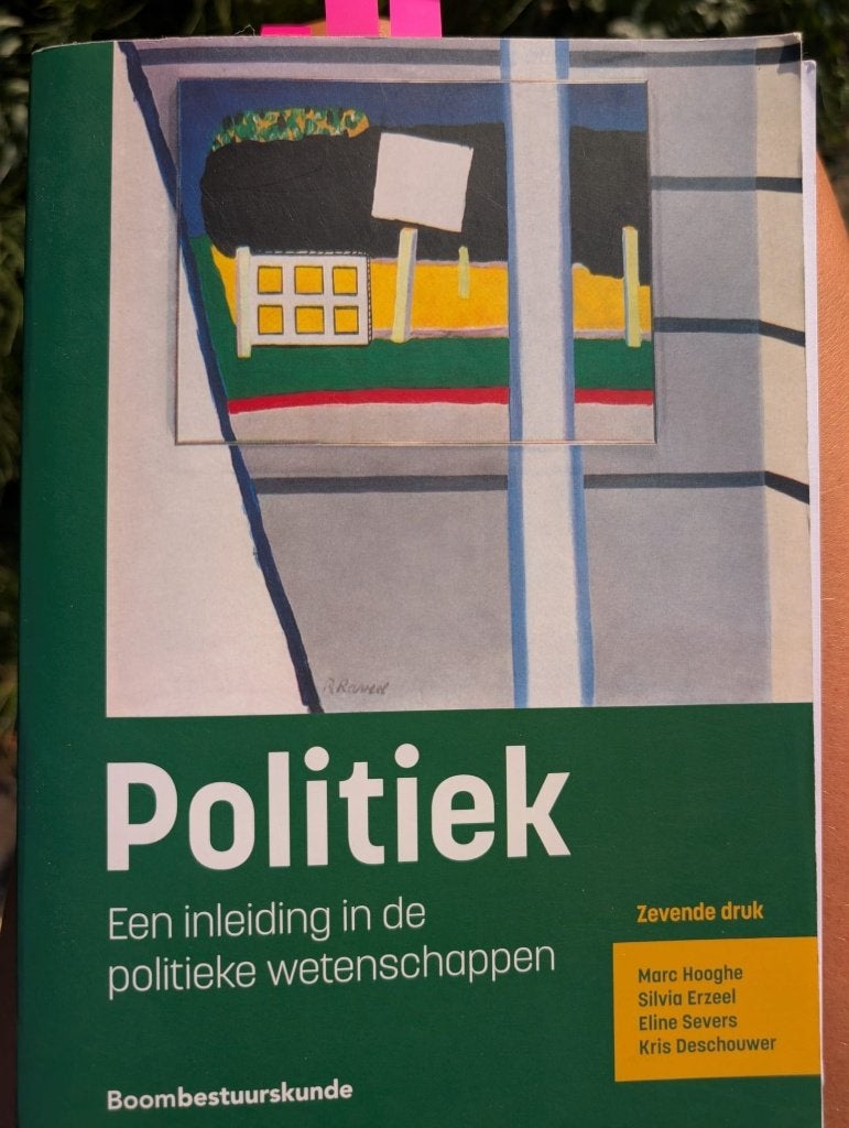 9789462361966 Politiek inleiding politieke wetenschappen, Enlèvement, Utilisé, Enseignement supérieur, Marc Hooghe, Sivia Erzeel, Eline Severs, Kris Deschouwer