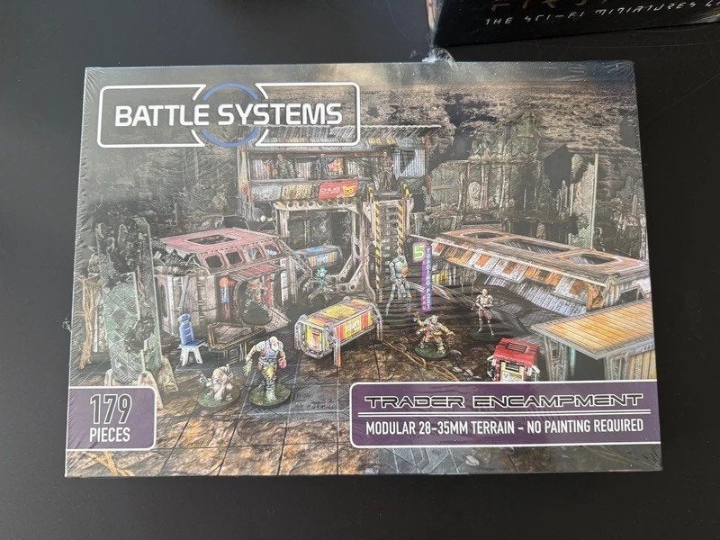 Battle Systems Trader Encampment sci-fi terrain sealed, Enlèvement ou Envoi, Neuf, Autres types, Accessoires