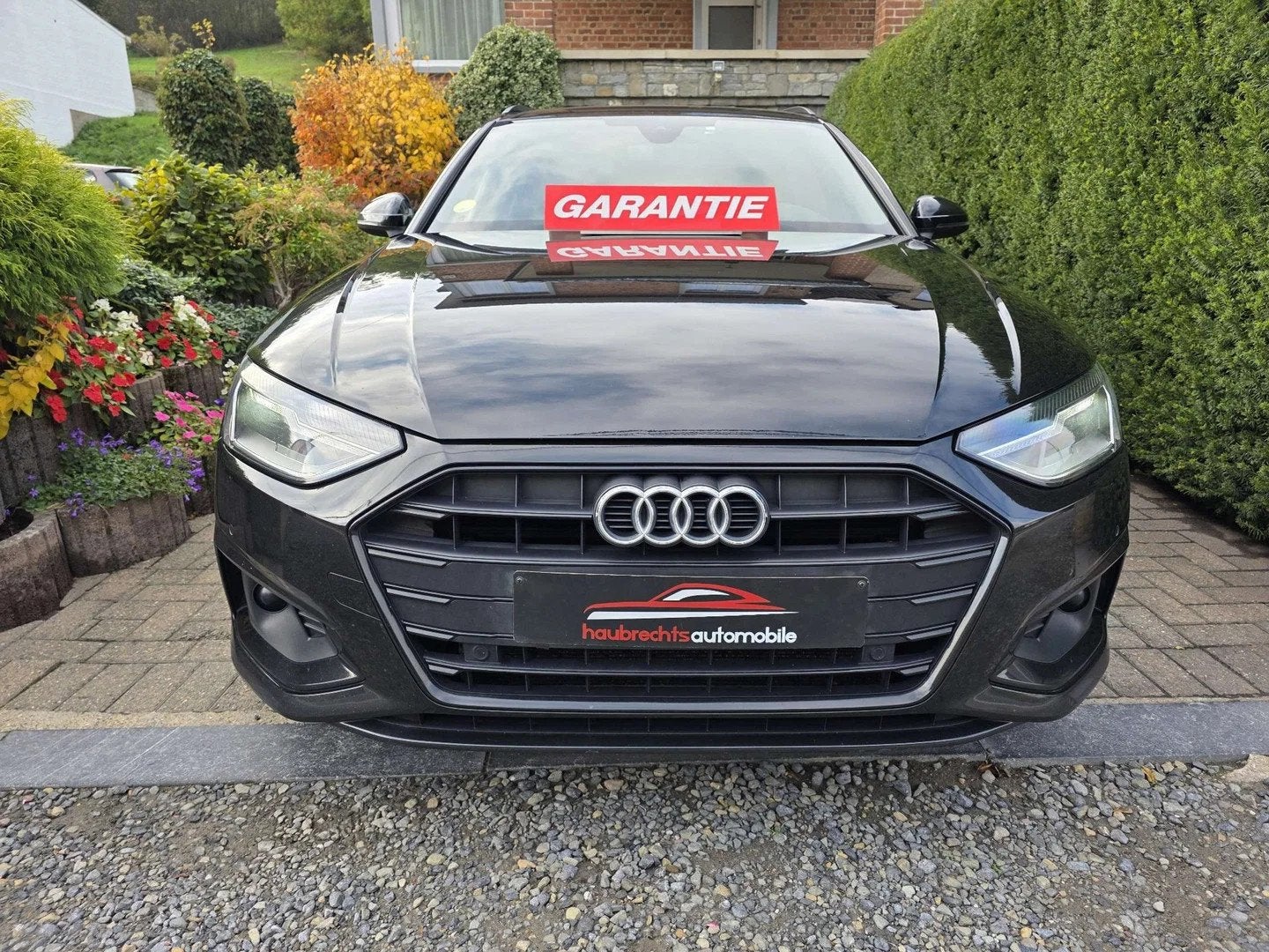 Audi A4 /BREAK/EURO6/35 TDi/CUIR/AUTOMAAT/GARANTIE, Auto's, Automaat, 4 cilinders, A4, Zwart