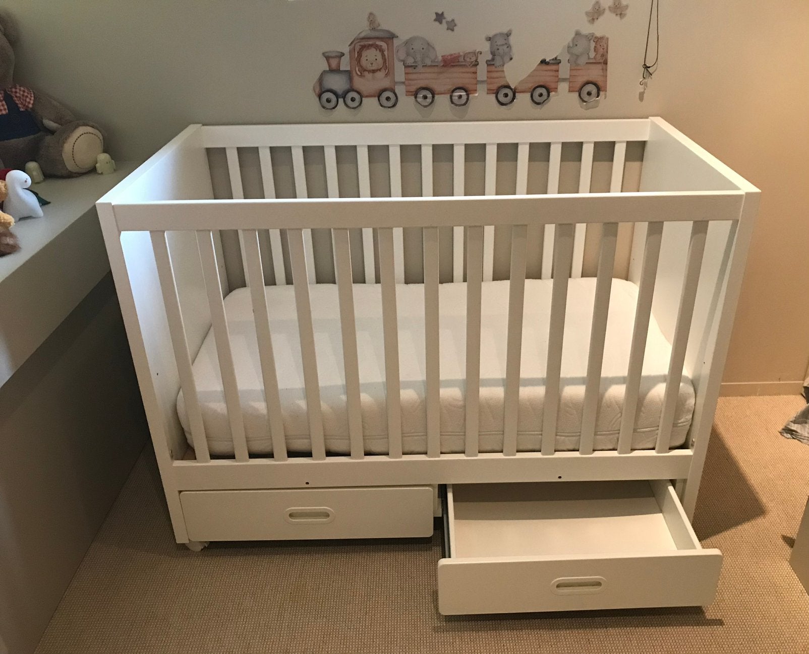 Babybadje verstelbaar met 2 laden, Kinderen en Baby's, Ophalen, Zo goed als nieuw