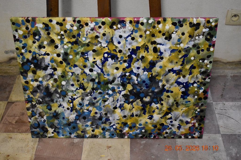 Abstracte schilderkunst serie nr. (101), door Joky Kamo, Antiek en Kunst, Kunst | Schilderijen | Abstract, Ophalen