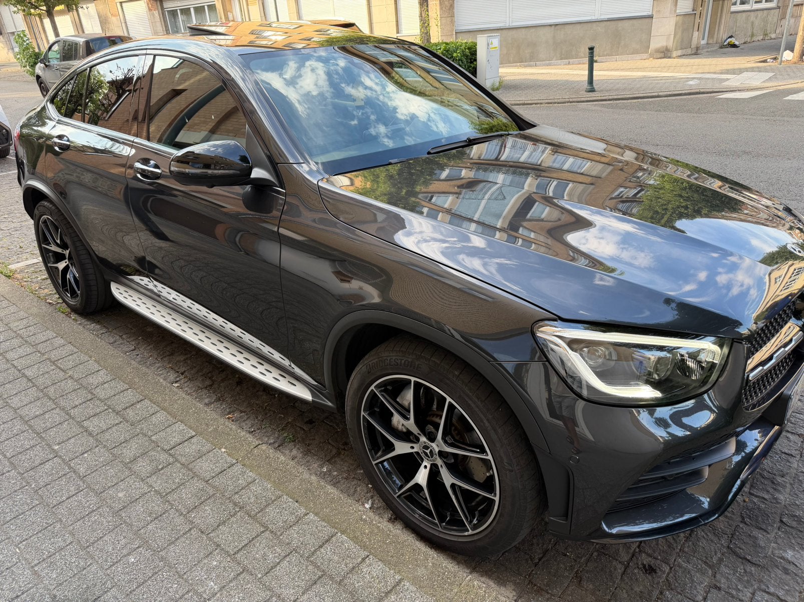 MERCEDES BENZ 220 GLC, Auto's, Automaat, 143 kW, Zwart, Leder