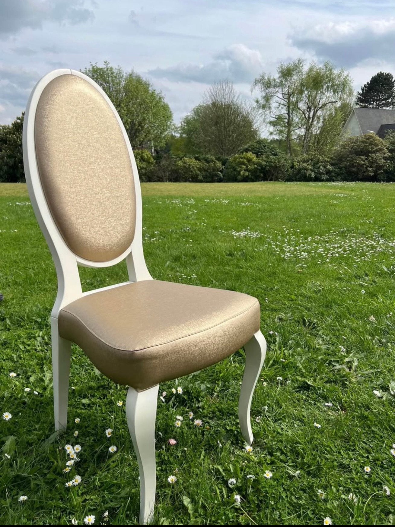 Chaise en bois massif, Maison & Meubles, Chaises, Enlèvement, Comme neuf, Bois