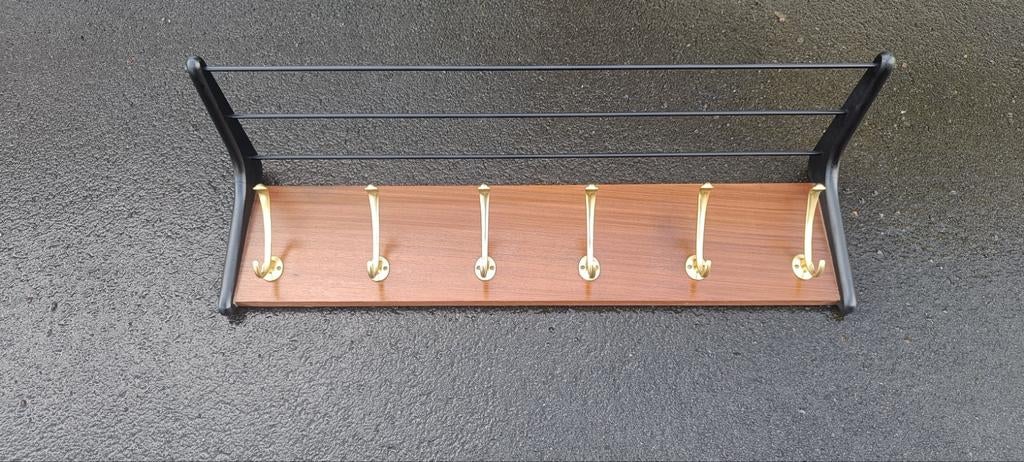 Vintage kapstok Alfred Hendrickx voor Belform, Maison & Meubles, Accessoires pour la Maison | Portemanteaux, Utilisé, Bois, Enlèvement