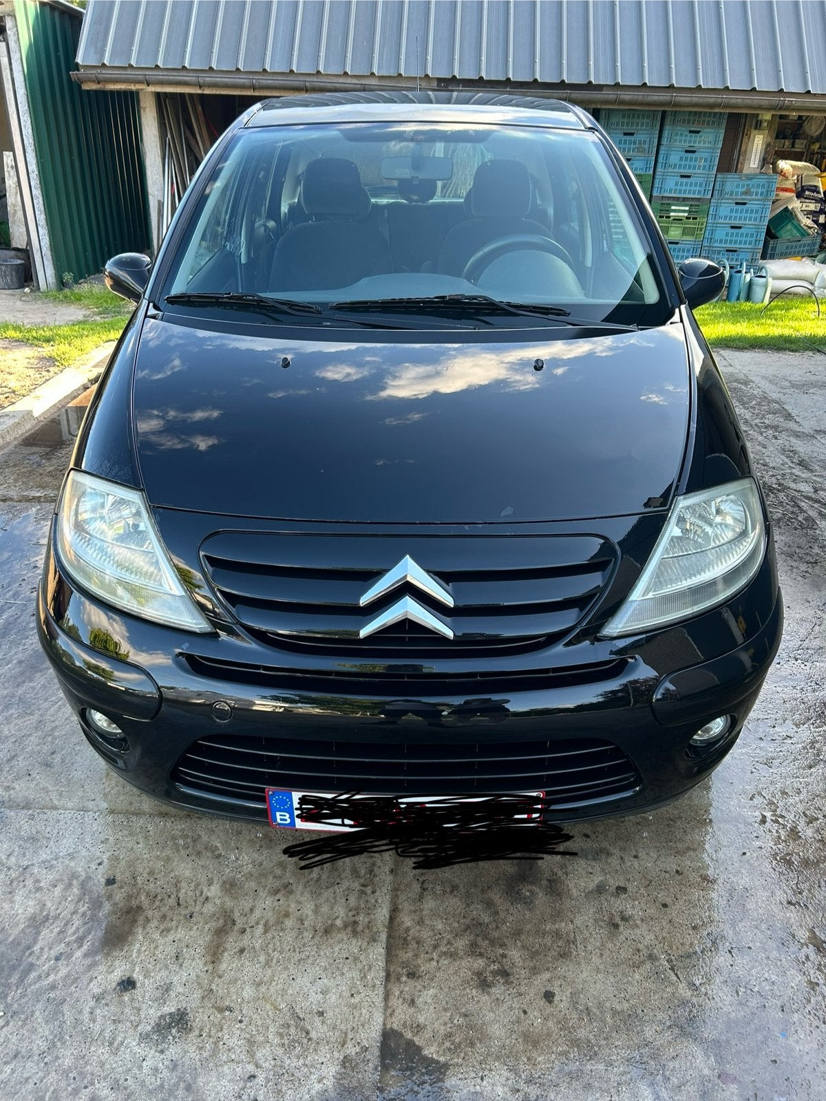 Citroën c3, Voorwielaandrijving, Stof, 4 cilinders, Zwart