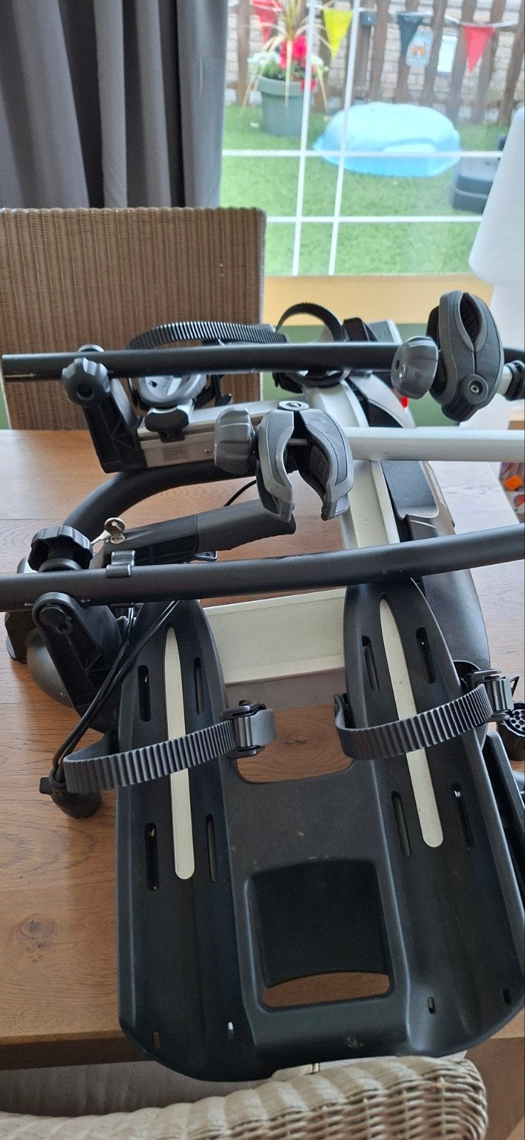 Fietsendrager thule velocompact 925, ook voor e bikes, Ophalen, 2 fietsen, Zo goed als nieuw, Elektrische fiets