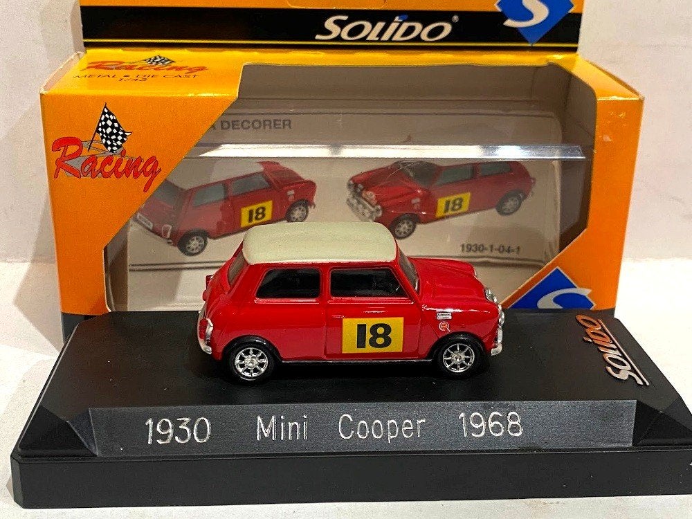 Mini Cooper S Monte Carlo Solido. # 1930., Ophalen of Verzenden, Zo goed als nieuw, Auto, Solido