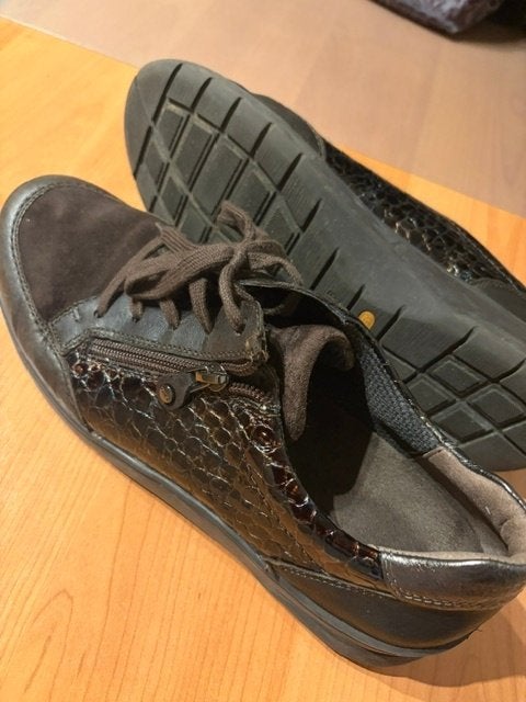 Bruine ARA sneakers maat 41, Bruin, Ophalen of Verzenden, Sneakers, Gedragen