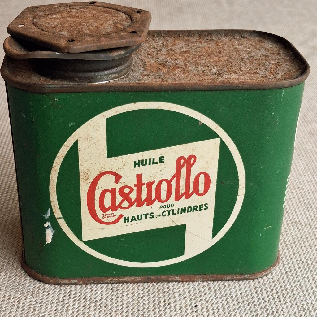 Bidon d'huile Castrollo rare, Enlèvement ou Envoi, Comme neuf