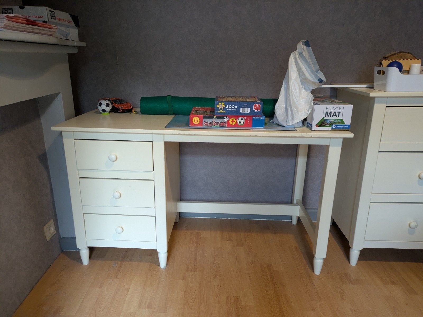 Bureau en ladekast, Ophalen, Gebruikt