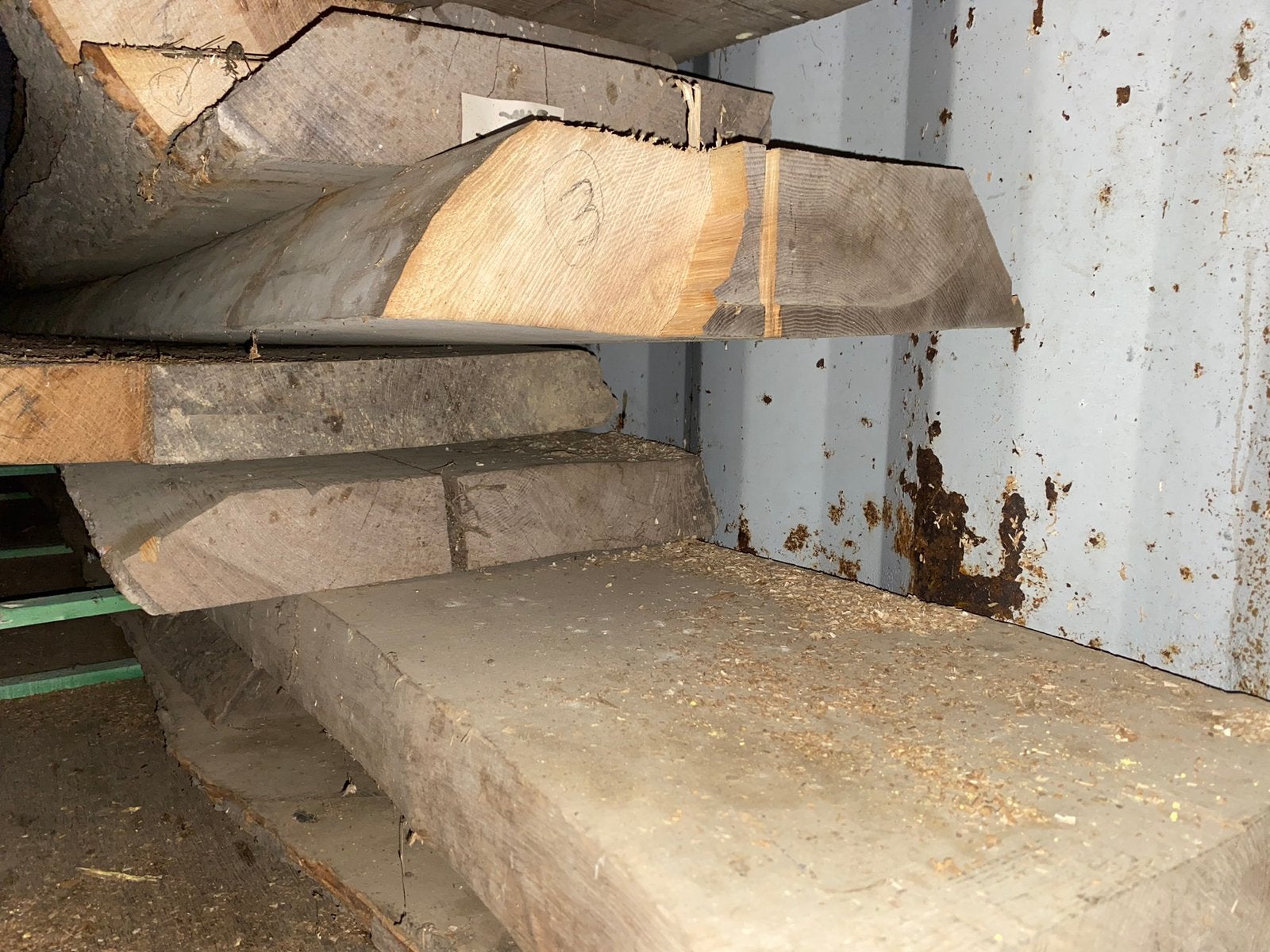 Schaaldelen / hout, Enlèvement, Comme neuf