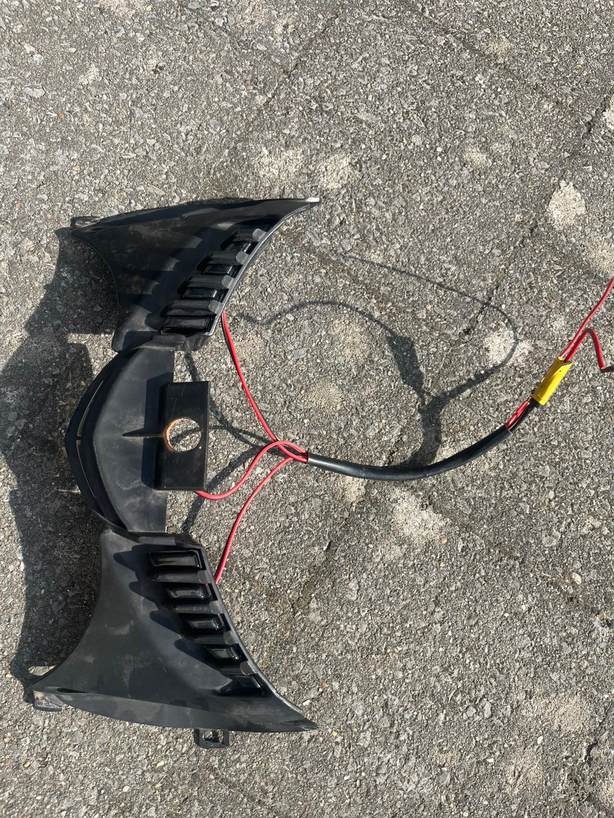 Zip grill + led, Fietsen en Brommers, Brommeronderdelen | Algemeen, Ophalen of Verzenden, Zo goed als nieuw, Koplamp