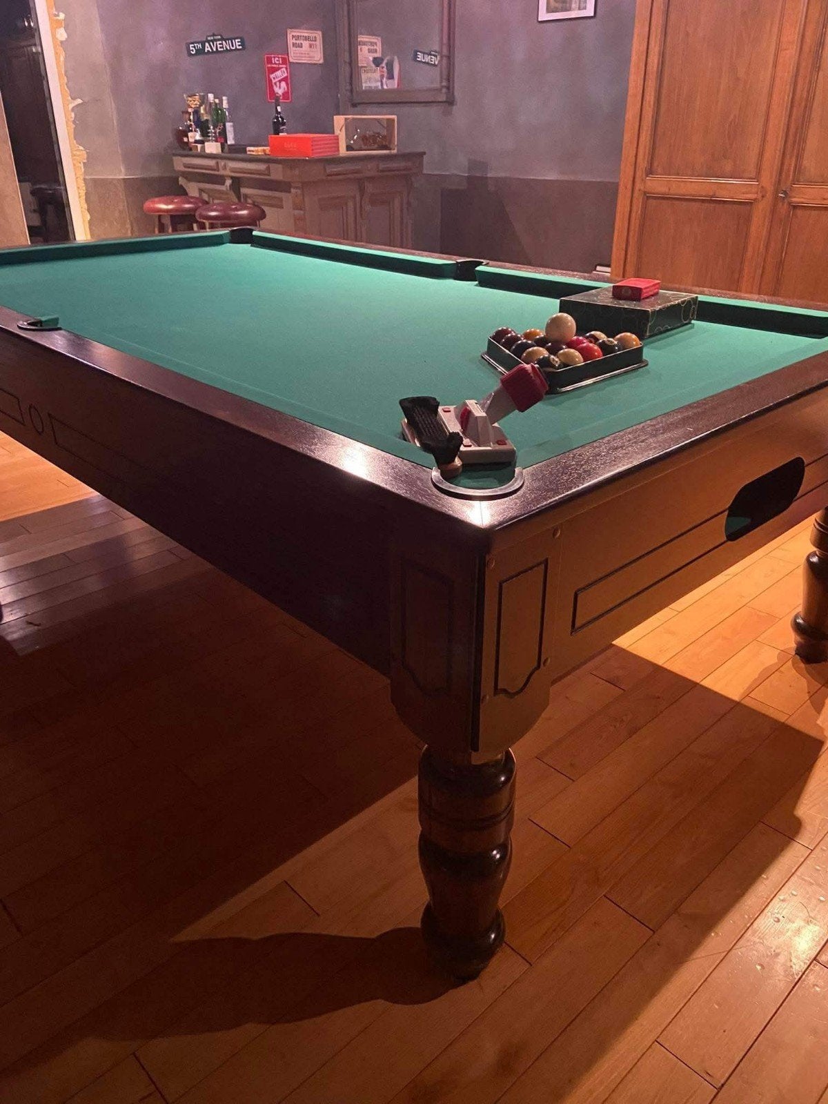 Billard à vendre, Sports & Fitness, Billards & Billards américains, Comme neuf, Table de billard
