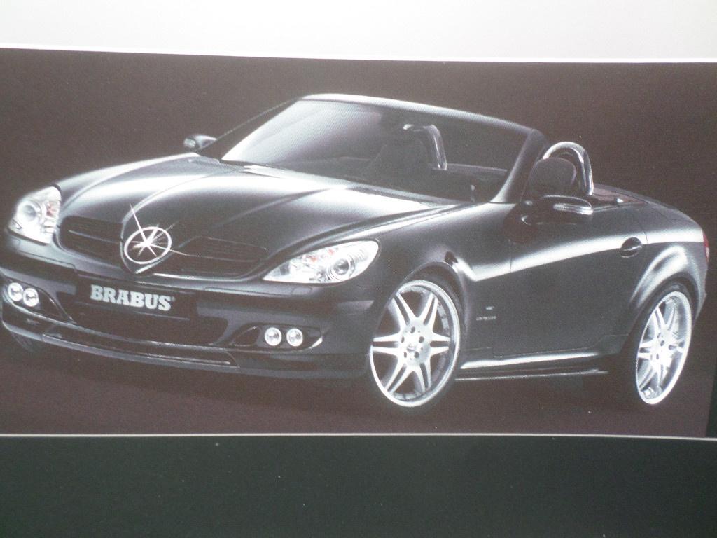 Brochure de la Mercedes Brabus SLK 2004, Enlèvement ou Envoi, Mercedes